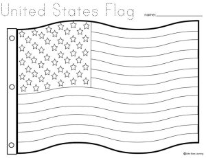 Flag Day w/printables Flag coloring pages, American flag coloring