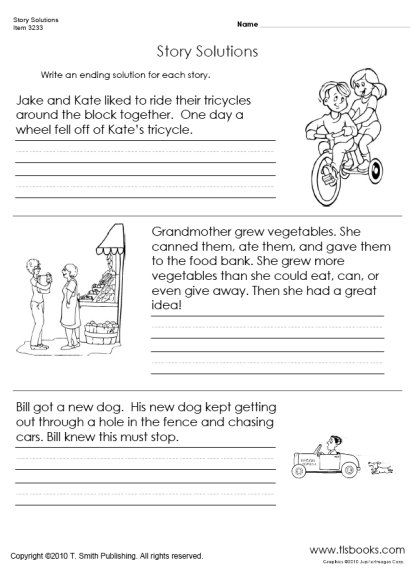 Third Grade Creative Writing Worksheets For Class 3