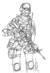 Call Of Duty Coloring Pages at Free printable