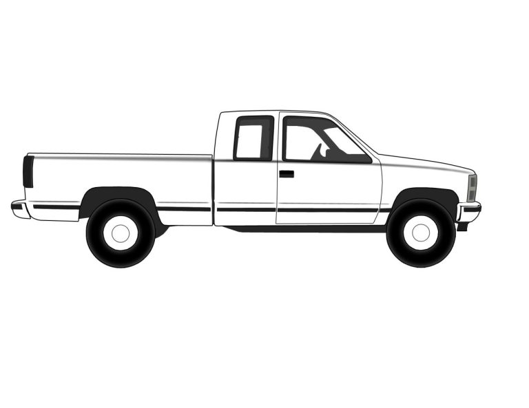 Coloring Pages Of Trucks