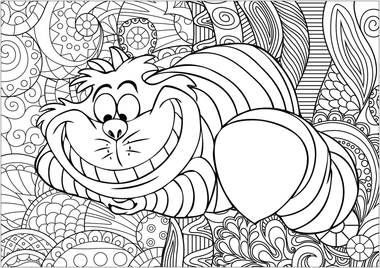 Disney Trippy Coloring Pages