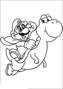 Print & Download Mario Coloring Pages Themes