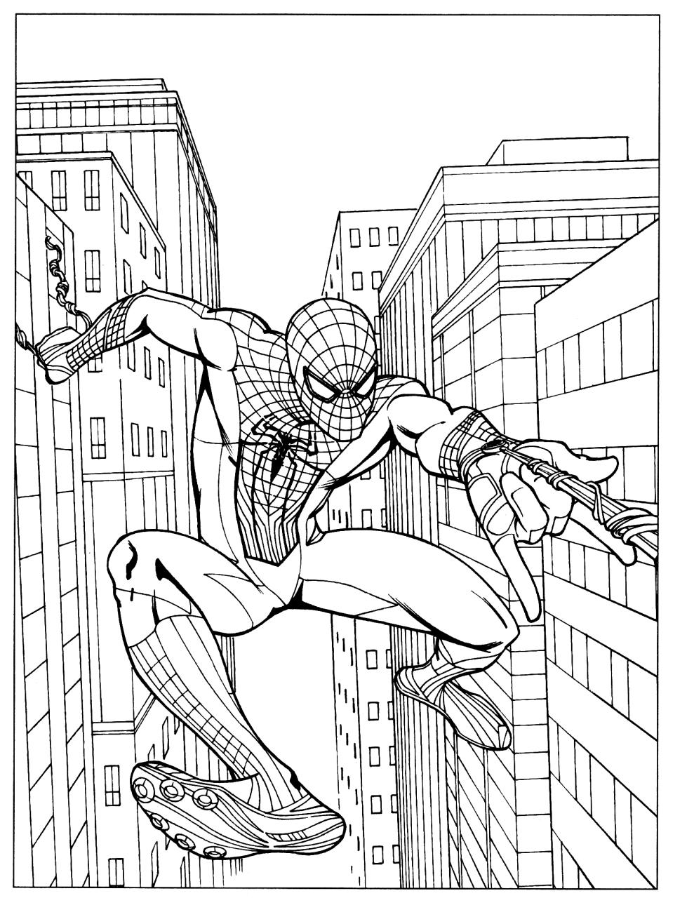 Spiderman 78663 (Superheroes) Printable coloring pages