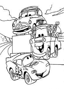 carscoloring pages Disney coloring pages, Coloring books, Coloring