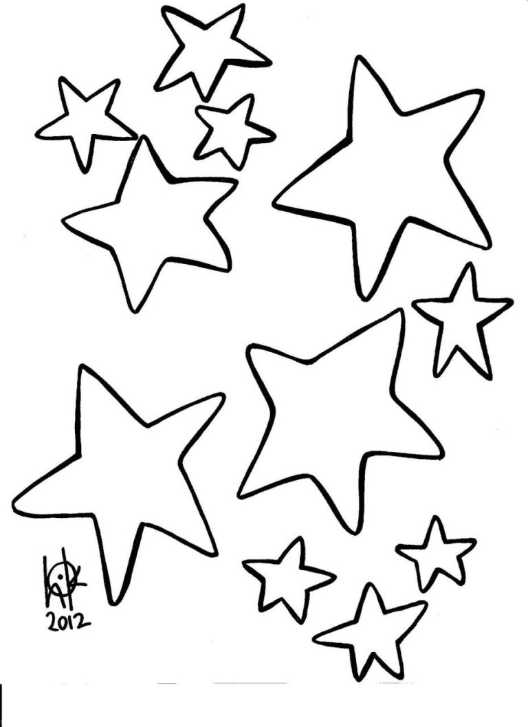 Coloring Pages Stars