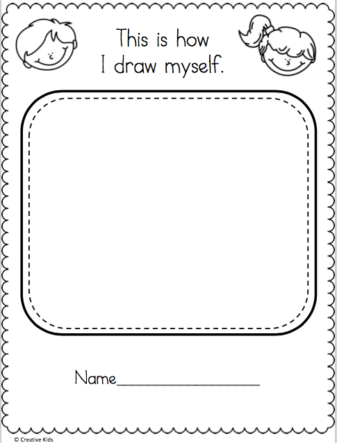 Kindergarten Drawing Worksheets For Kids
