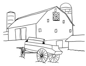 Easy Barn Drawing at GetDrawings Free download