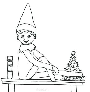 Elf On The Shelf Coloring Page NEO Coloring