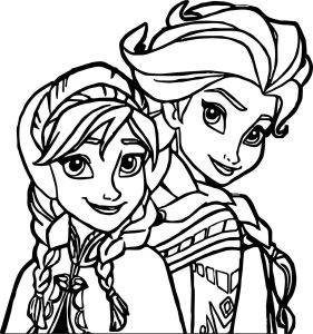 Elsa Coloring Pages Free download on ClipArtMag