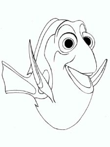 Dory Coloring Pages Coloring Pages