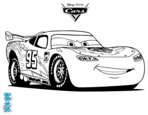 Get This Free Lightning McQueen Coloring Pages 706106