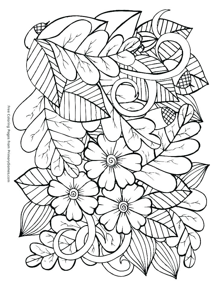 Printable Coloring Pages For Fall