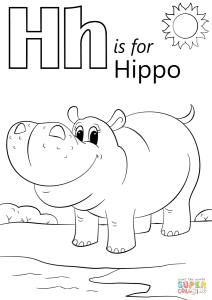 20 Best Letter H Coloring Pages for toddlers Home, Family, Style and