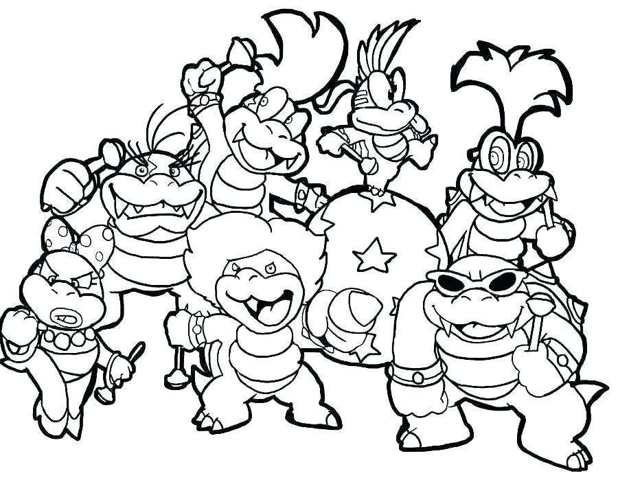 Super Mario Odyssey Coloring Pages