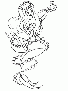 Mermaid Coloring Pages Coloring Pages To Print