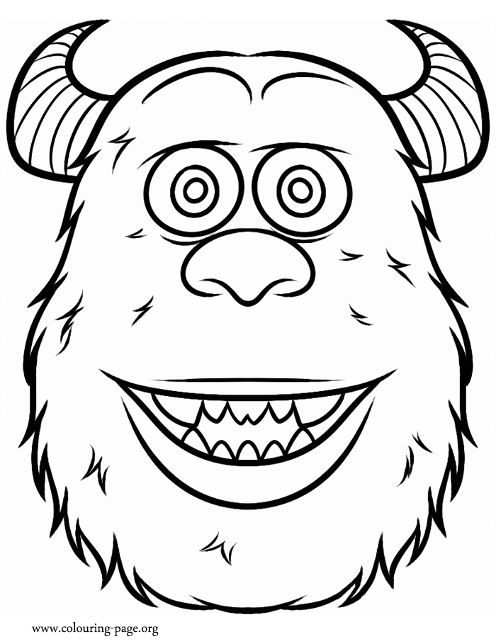 Coloring Page Monster