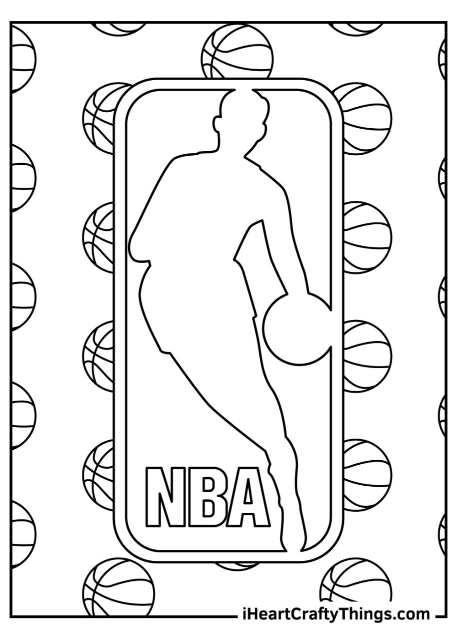Coloring Pages Nba