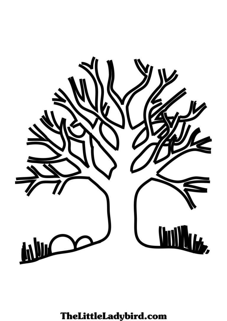 Coloring Pages Of Trees