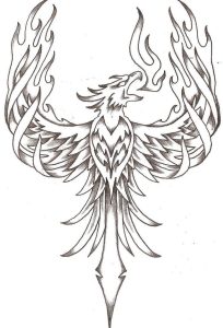 Phoenix Coloring Pages For Adults at Free printable