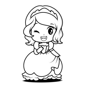 The Cutest Princess Coloring Pages for FREE!