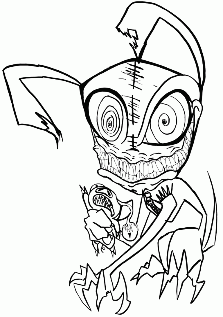 Creepy Coloring Pages