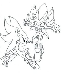 Sonic And Friends Coloring Pages at Free printable