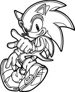 Download Sonic The Coloring Pages Gif Animal Coloring Pages