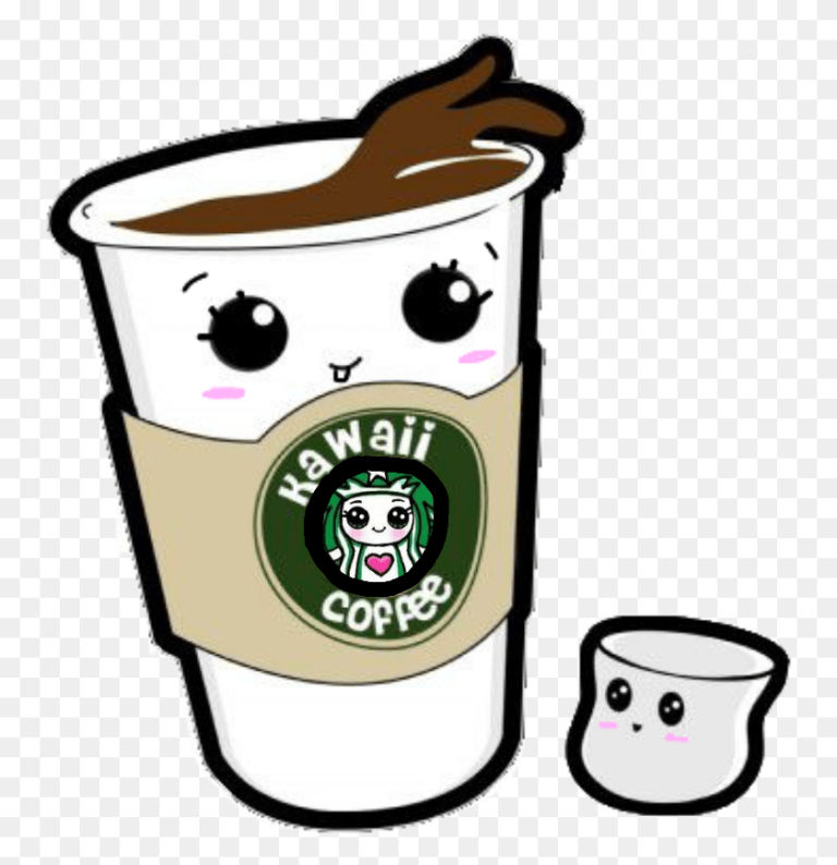 Starbucks Kawaii Coloring Pages