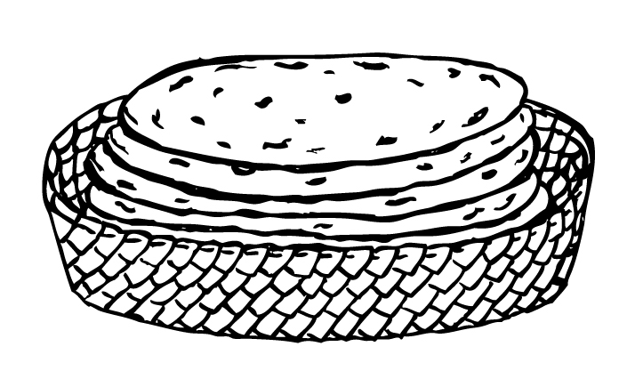 Tortilla Coloring Pages