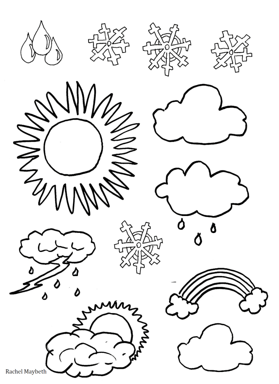 Weather Coloring Pages at GetDrawings Free download