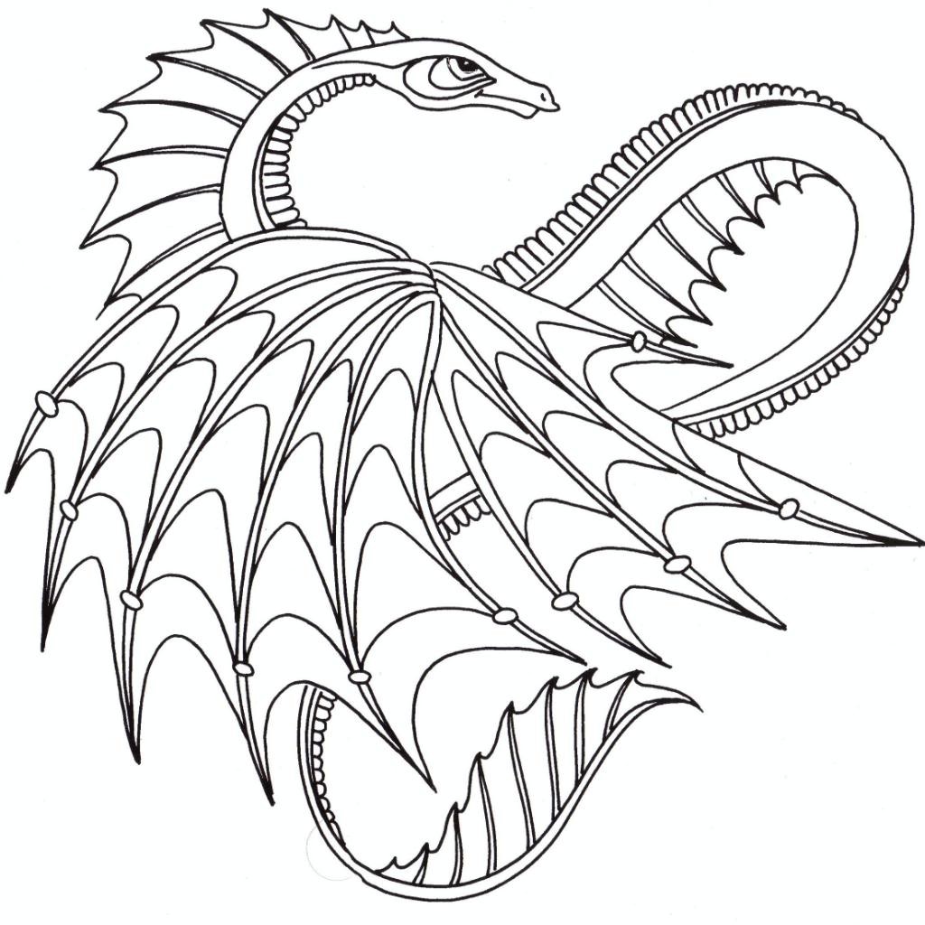 Wings Of Fire Dragon Coloring Pages at Free