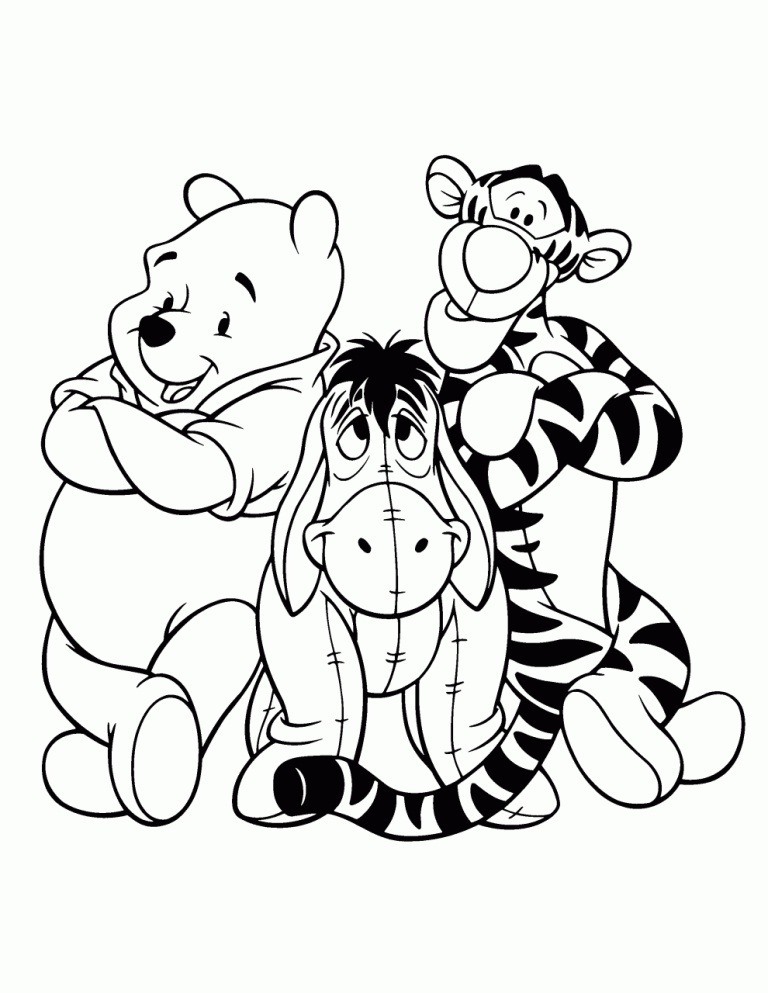 Coloring Pages Winnie The Pooh