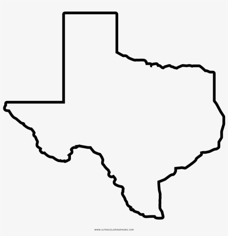 Coloring Pages Texas
