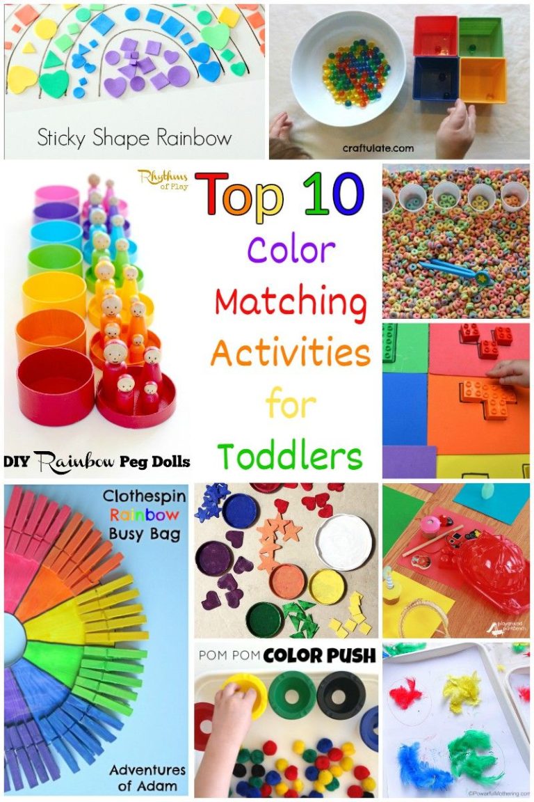 Colour Matching Worksheets For Kids