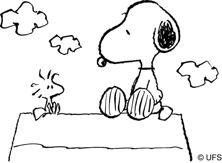 Coloring Pages Snoopy