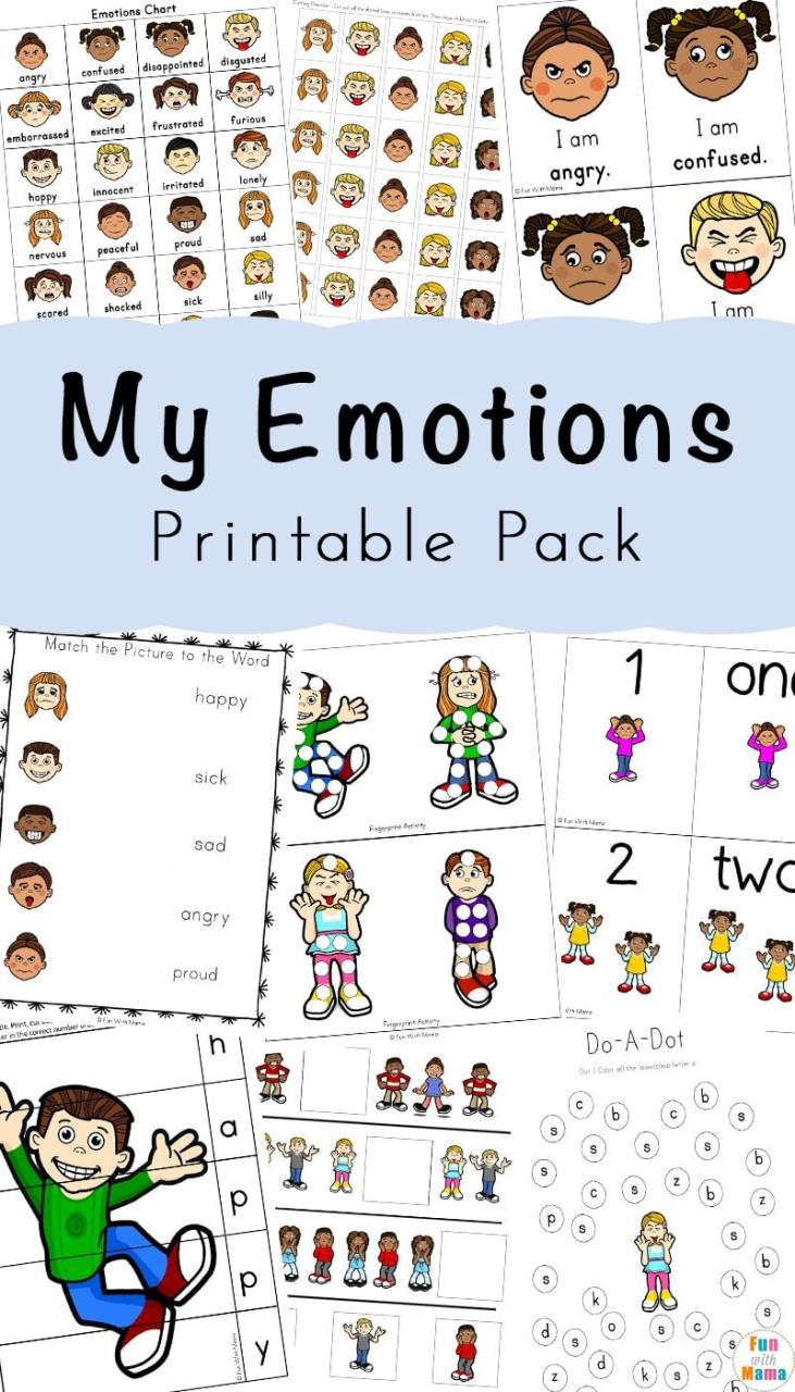 Worksheets Printable Feelings And Emotions Worksheet