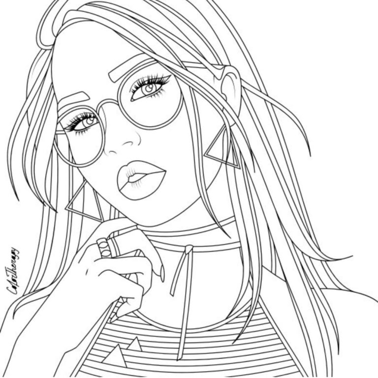 Coloring Page Of People