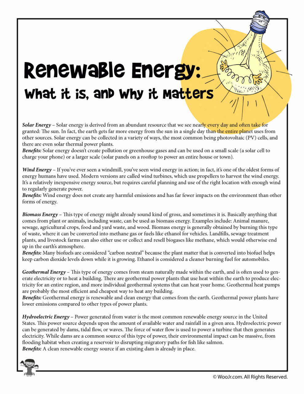 Wind Energy Worksheet For Kids
