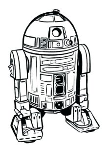 R2D2 Coloring Pages Best Coloring Pages For Kids Star wars