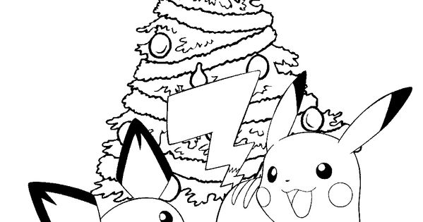 printable pokemon christmas coloring pages POKEMON CHRISTMAS COLORING