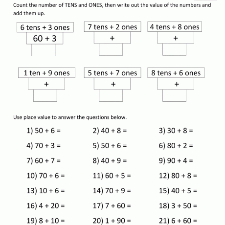 Year 2 Maths Worksheets Printable Uk
