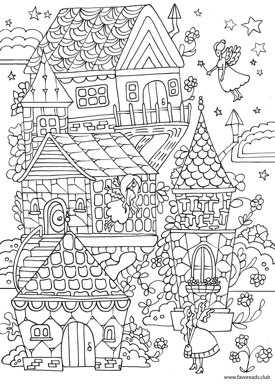 Home Coloring Pages
