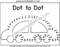 Free Printable Dot To Dot Worksheets 1-50