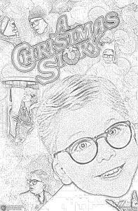 Coloring Pages A Christmas Story Coloring Pages Free and Downloadable