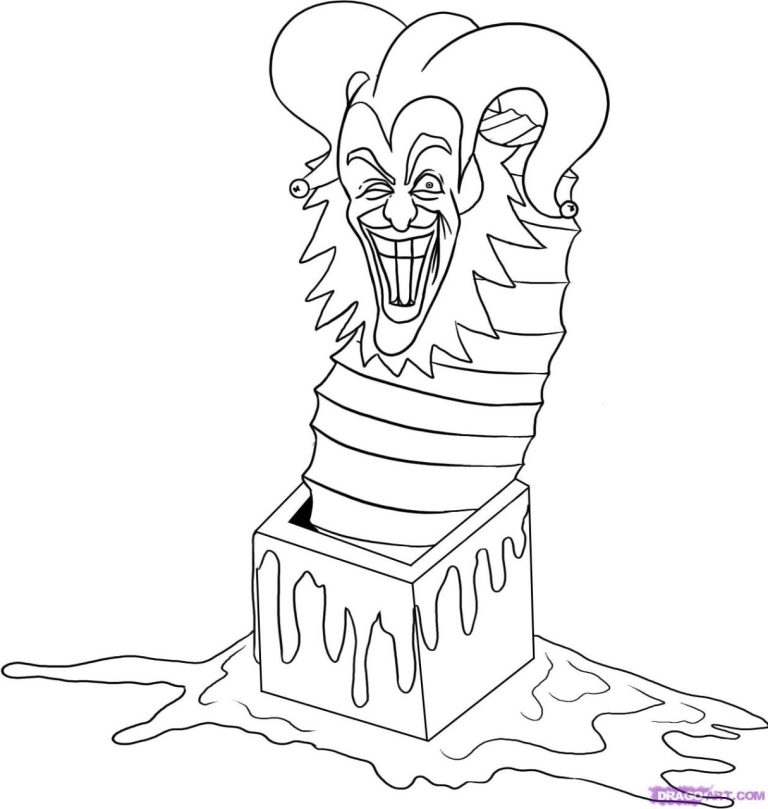 Killer Klowns From Outer Space Coloring Pages