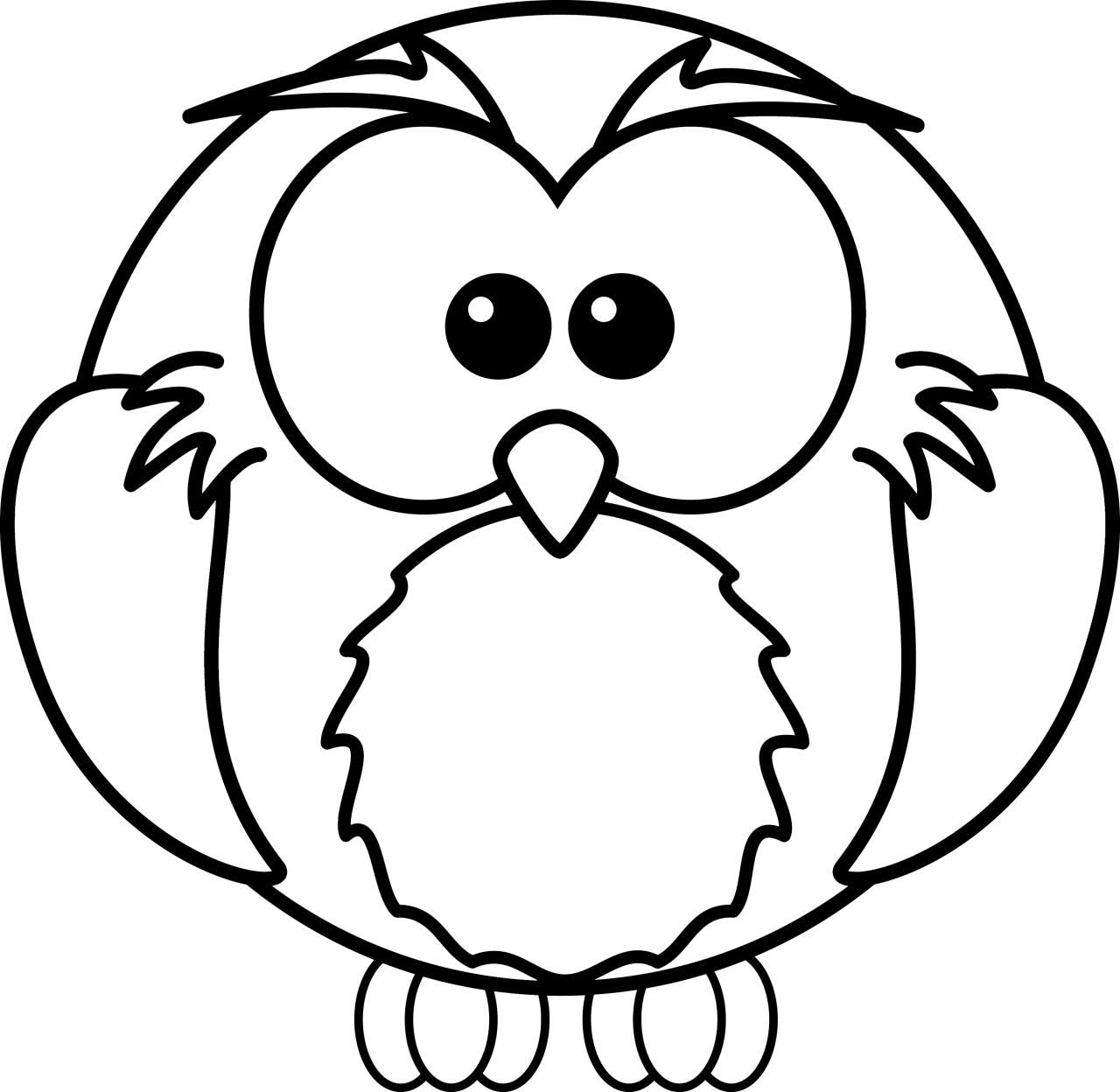 Coloring Pages Of An Owl