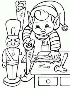 30 Free Printable Elf On The Shelf Coloring Pages