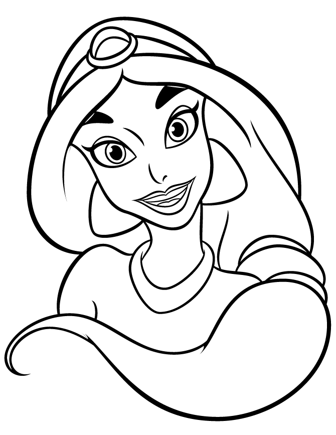 Simple Coloring Page