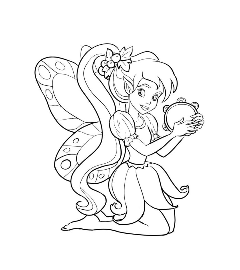 Coloring Pages Of Fairies