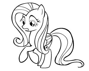 Fluttershy Coloring Pages Best Coloring Pages For Kids